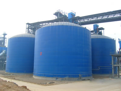 泌阳水泥钢板库改造